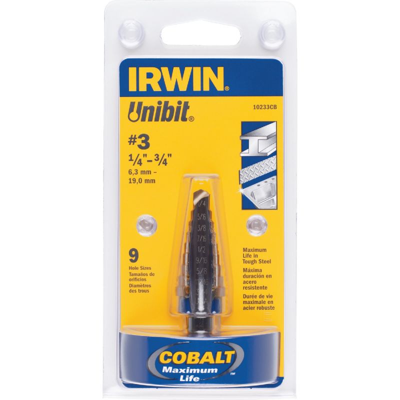 Irwin Unibit Step Drill Bit
