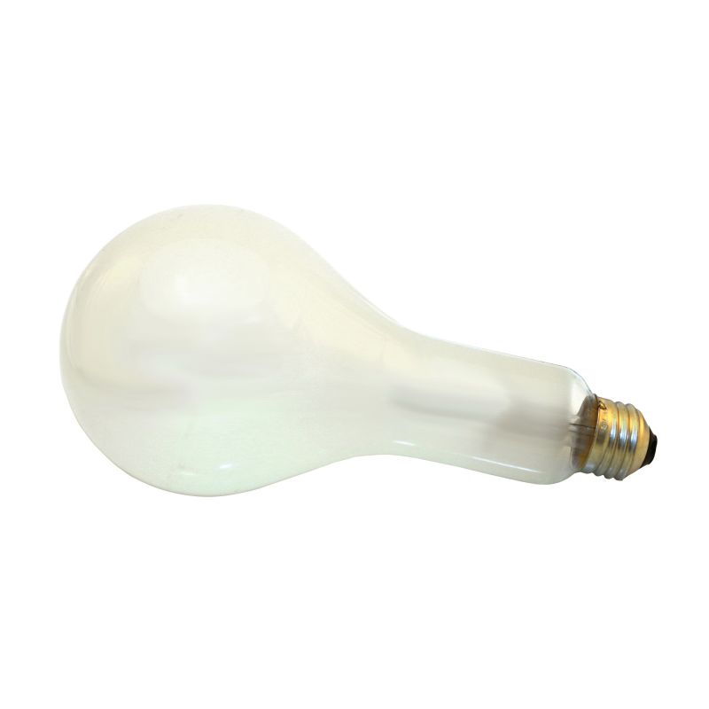 Sylvania 15735 Incandescent Lamp, 300 W, PS30 Lamp, Medium Lamp Base, 5860 Lumens, 2850 K Color Temp