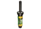 Rain Bird 1800 1804QDSP25 Pressure Regulated Pop-Up Sprinkler, 1/2 in Connection, FNPT, 4 in H Pop-Up, 8 to 15 ft Black