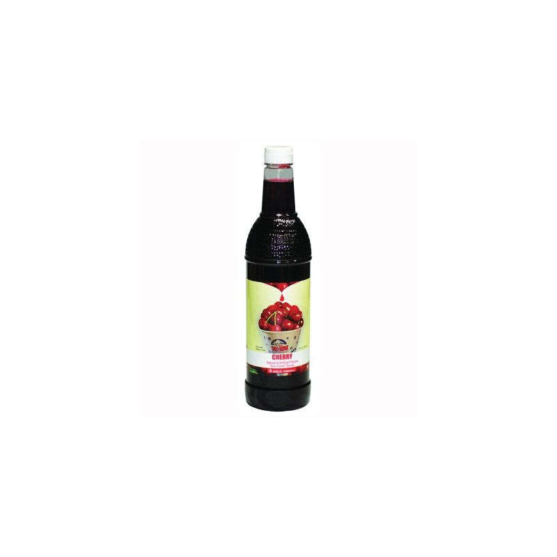 Gold Medal 1423 Syrup, Cherry Flavor, 25 oz Bottle Red