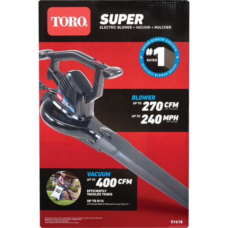 Toro Super Electric Blower/Vacuum/Mulcher 12