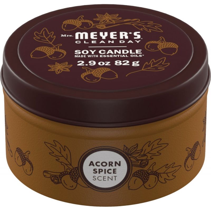 Mrs. Meyer&#039;s Clean Day Soy Candle 2.9 Oz., Brown