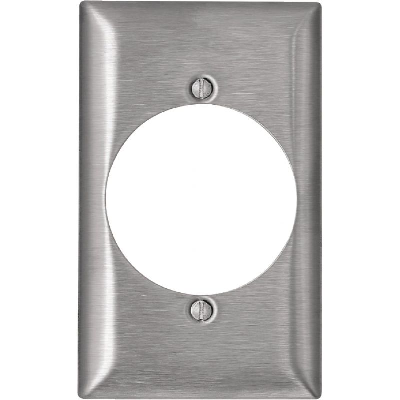 Leviton C-Series Stainless Steel Outlet Wall Plate Stainless Steel