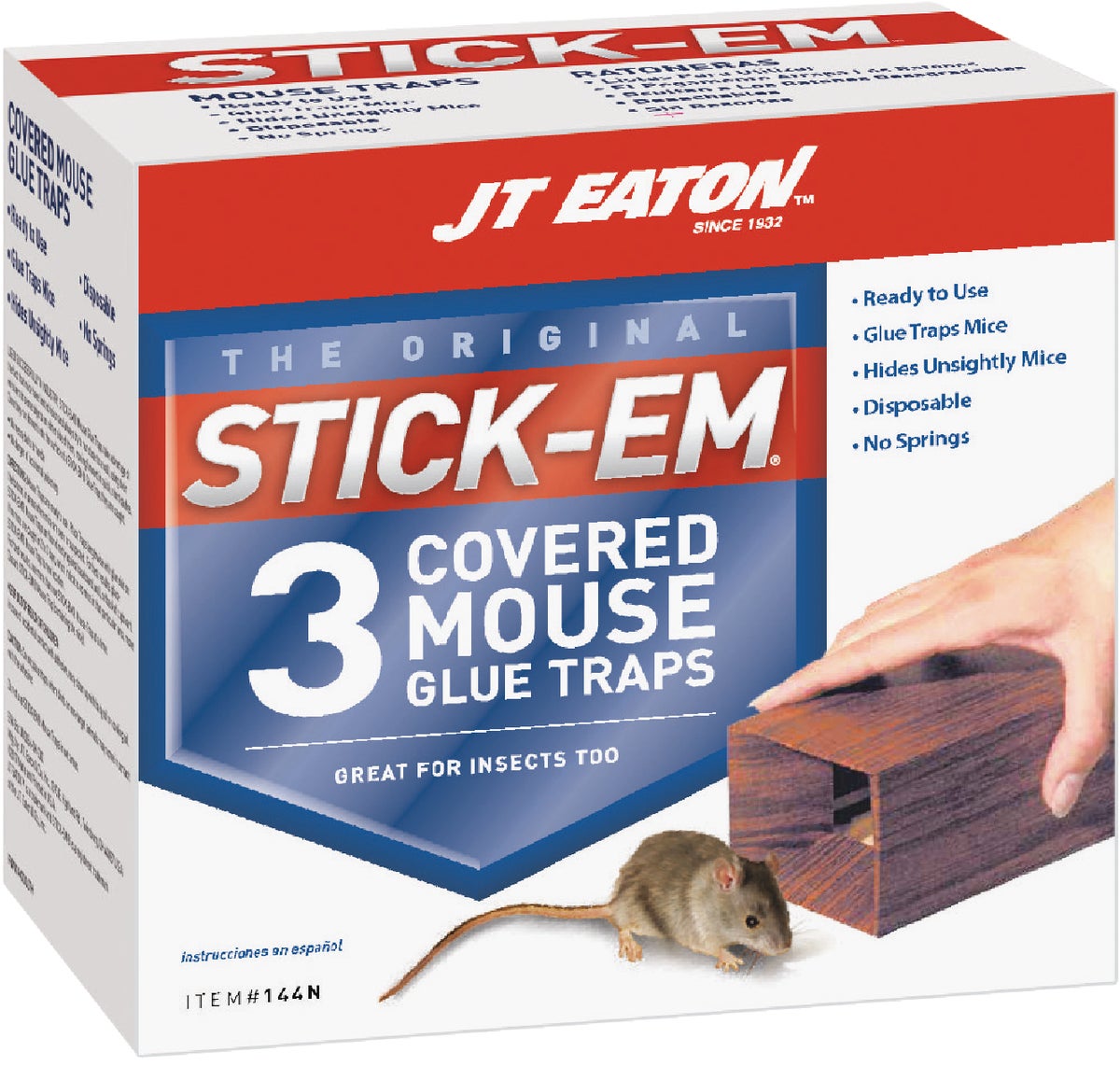 RopeSoapNDope. JT Eaton Stick-Em Mouse & Rat Trap