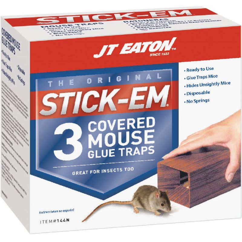 JT Eaton Stick-Em Covered Mouse Trap