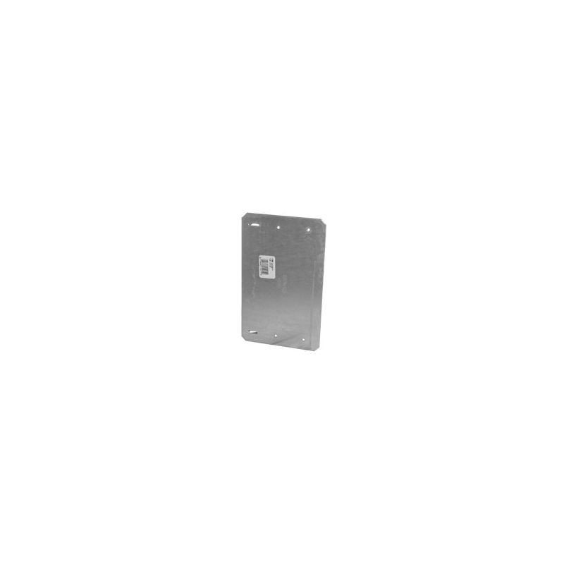 MiTek ICPL Series ICPL516-TZ Protection Plate, 5 in L, 16-1/4 in W, 1/16 in Thick, Pine, Zinc (Pack of 25)