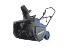 Snow Joe SJ626E Snow Thrower, 14.5 A, 1-Stage, 22 in W Cleaning, 25 ft Throw, Blue Blue