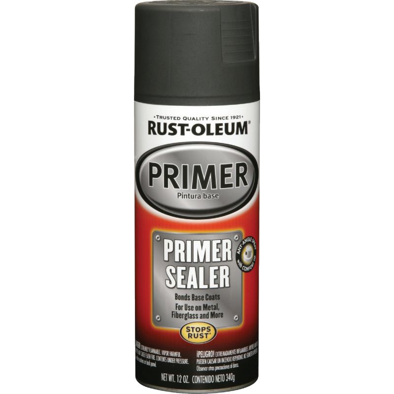 Rust-Oleum Stops Rust Auto Primer Sealer Gray, 12 Oz.