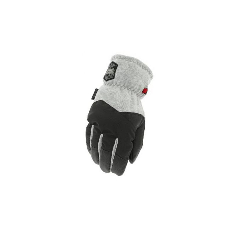 Mechanix Wear ColdWork Guide Series CWKG-58-011 Winter Gloves, Men&#039;s, XL, 12-11/16 in L, Elastic Cuff, Fleece XL, Black/Gray