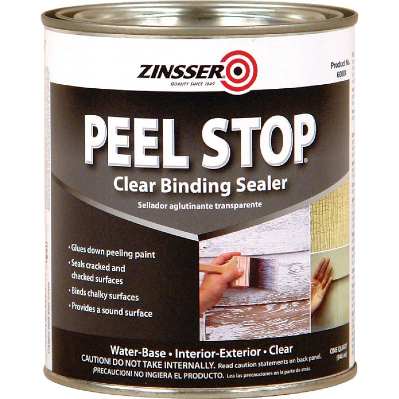 Zinsser Peel Stop Binding Interior/Exterior Primer 1 Qt., Clear