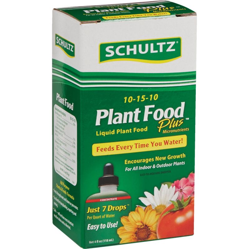 Schultz Liquid Plant Food Plus 4 Oz..
