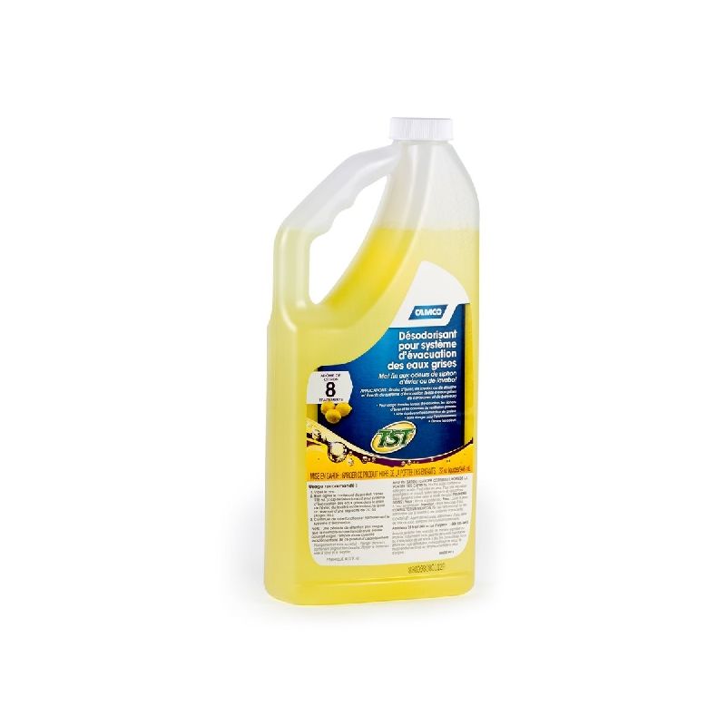 Camco USA 40250 Water Odor Control, 32 oz, Bottle, Liquid, Lemon Gray