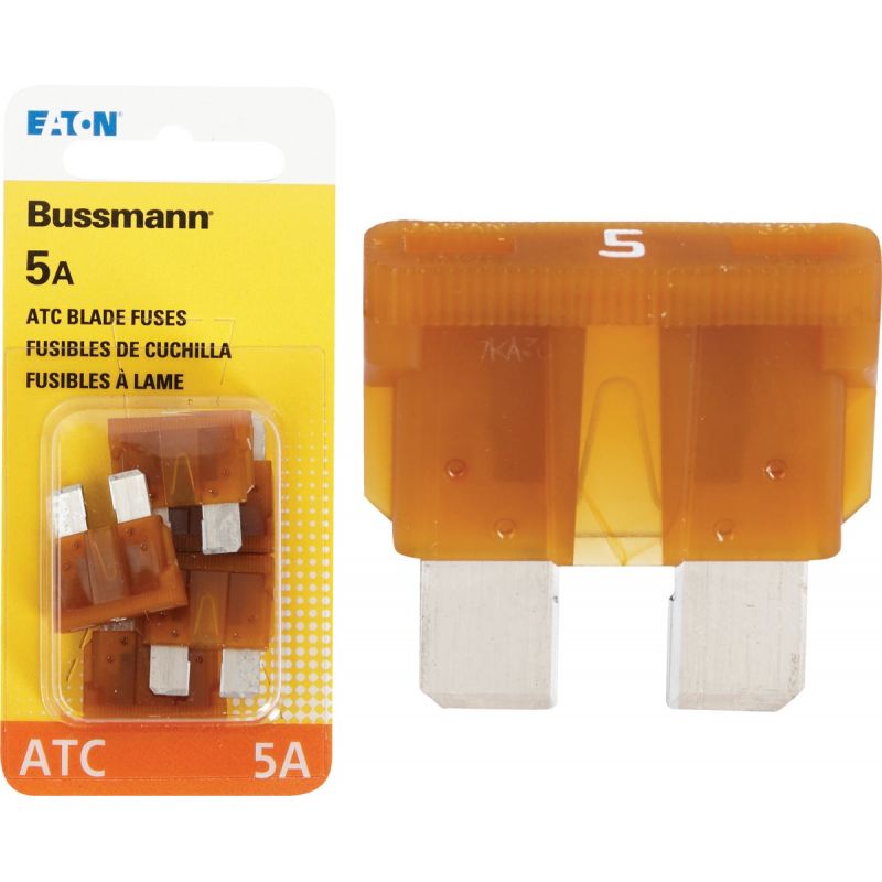 Bussmann ATC Blade Automotive Fuse Tan, 5