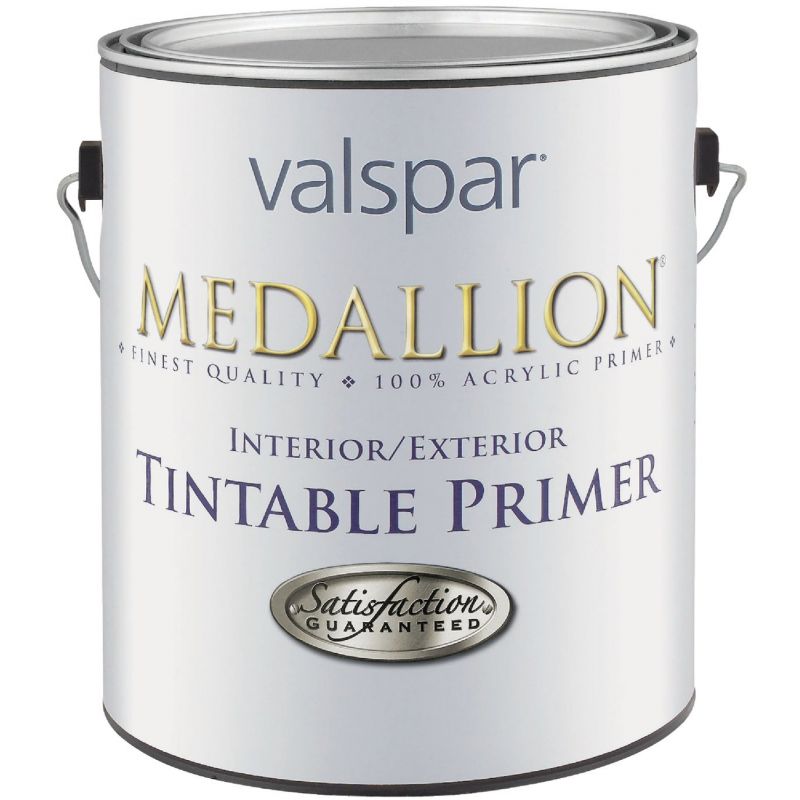 Valspar Medallion 100% Acrylic Tintable Interior/Exterior Primer Gray, 1 Gal.