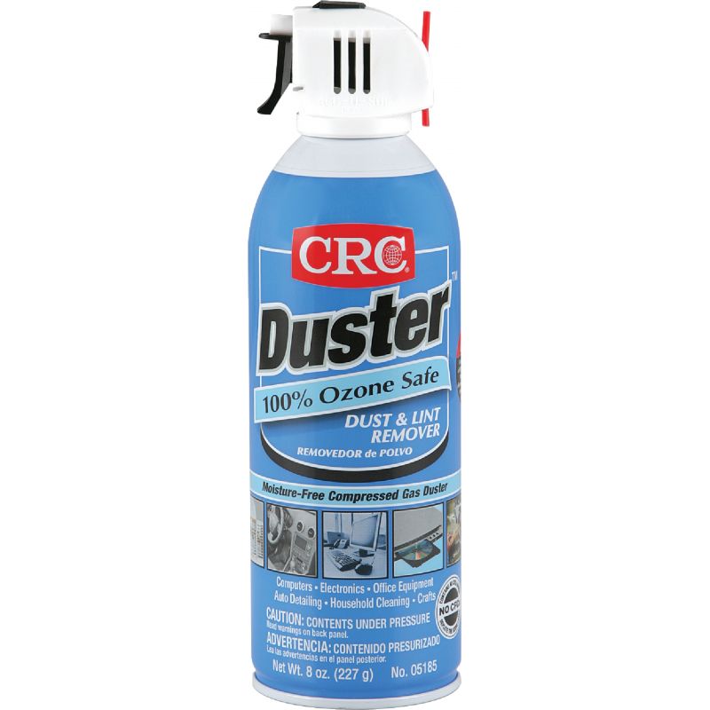 CRC Duster Compressed Air Duster 8 Oz. (Pack of 12)