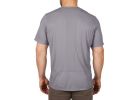 Milwaukee Workskin Lightweight Performance T-Shirt XL, Gray