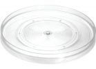 iDesign Linus Clear Turntable Clear