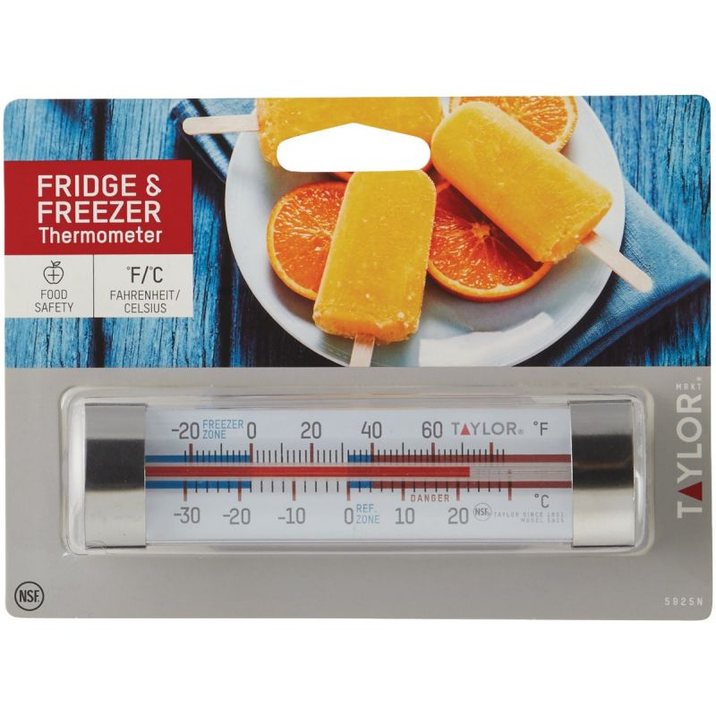 Taylor Freezer Or Refrigerator Kitchen Thermometer