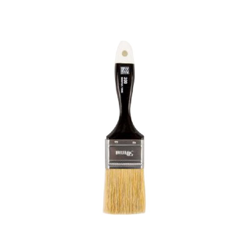 NOUR 300-50N Straight Wall Paint Brush, 2 in W, 2-1/2 in L Bristle White