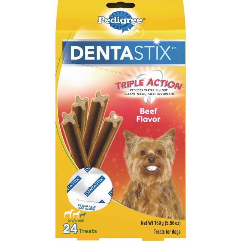 Pedigree Dentastix Beef Dental Dog Treat 24-Pack