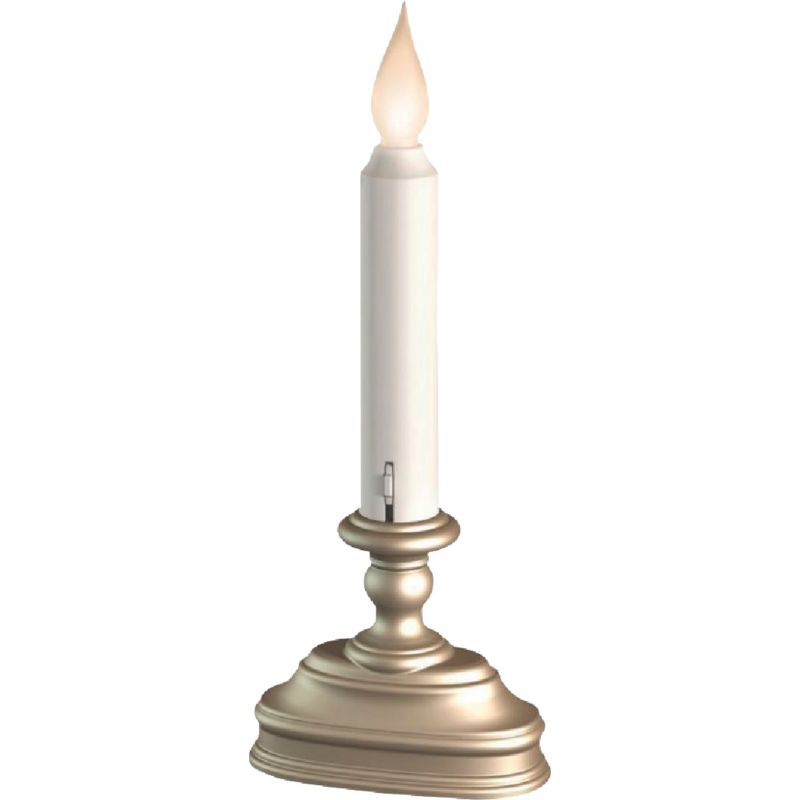 Xodus Standard Battery Operated Candle Pewter