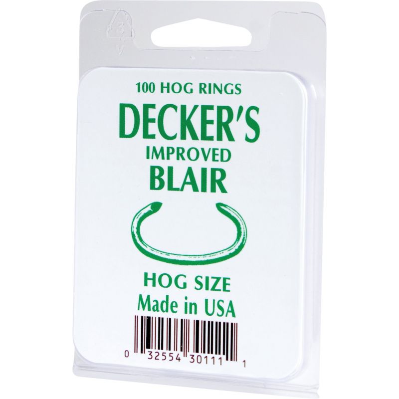 Decker Blair Hog Ring Hog - 3 In W X 4-1/4 In H X 1-1/4 In D, Blair