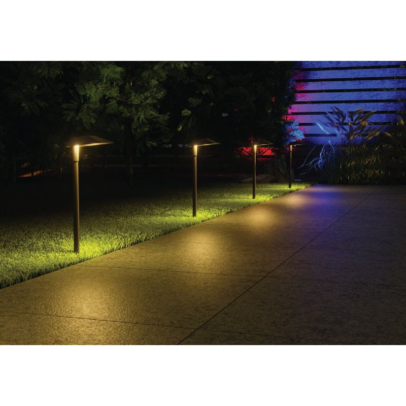 Nebo LED Sleek Landscape Path &amp; Stake Light Kit Espresso