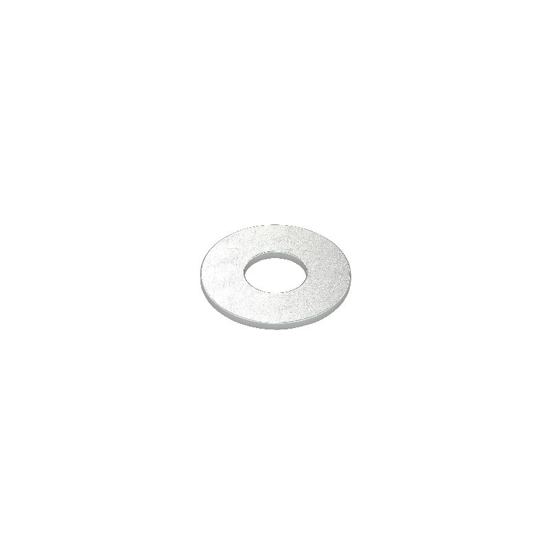 Reliable PWZ12LBS5 Ring Washer, 9/16 in ID, 1-3/8 in OD, 1/8 in Thick, Steel, Zinc, 118/BX