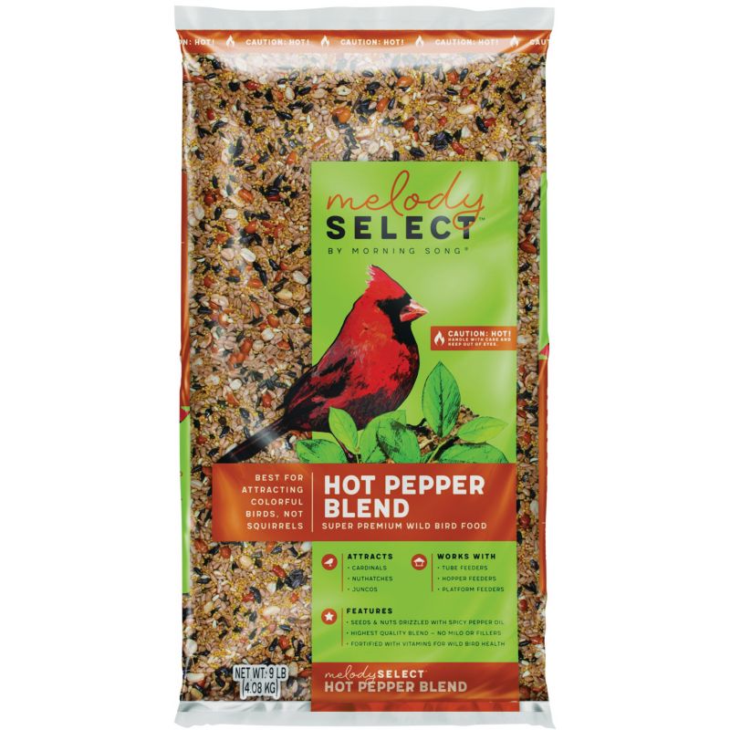 Melody Select Hot Pepper Bird Seed 9 Lb.