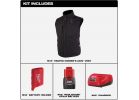 Milwaukee M12 Axis Heated Women&#039;s Vest Kit M, Black