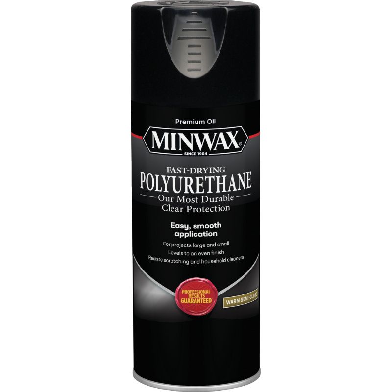 Minwax 34444000 Water-Based Polycrylic Spray, 11.5 ounce Aerosol, Semi-Gloss
