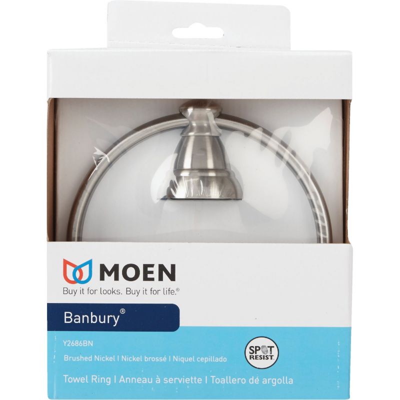 Moen Banbury Towel Ring Traditional
