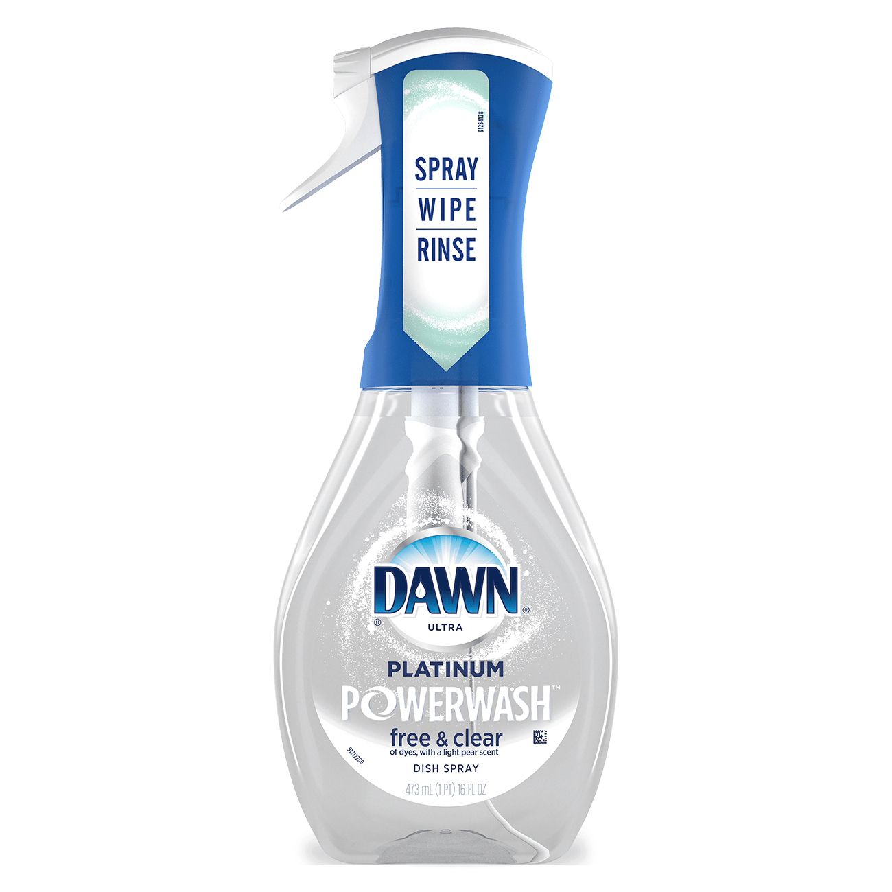 Buy Dawn Platinum 52367 Dish Soap Spray Refill, 16 oz, Liquid, Apple Scent,  Colorless Colorless