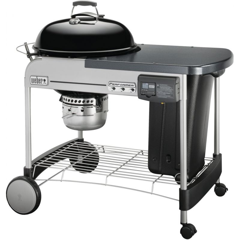 Weber Performer Deluxe Charcoal Grill Black