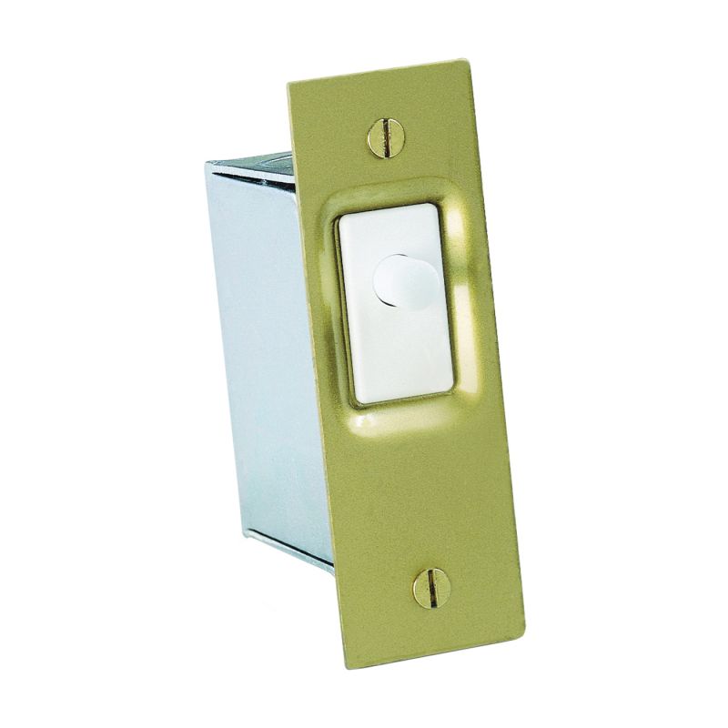 Gardner Bender GSW-SK Door Switch, 16/10 A, 125/277 V, SPST, Tan Tan