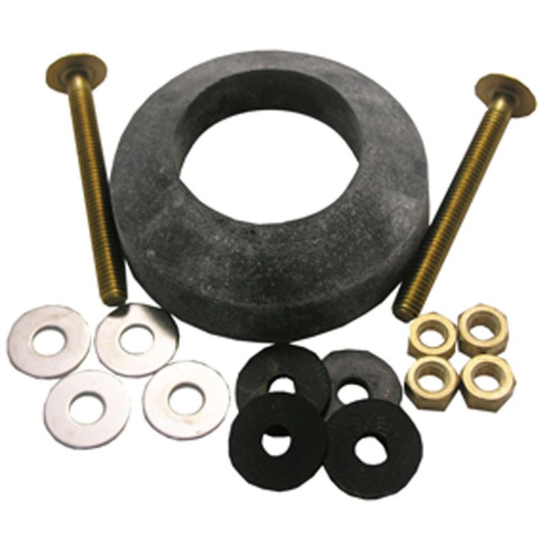 Lasco Toilet Tank To Bowl Bolt Kit and Gasket 5/16 In. X 3 In.