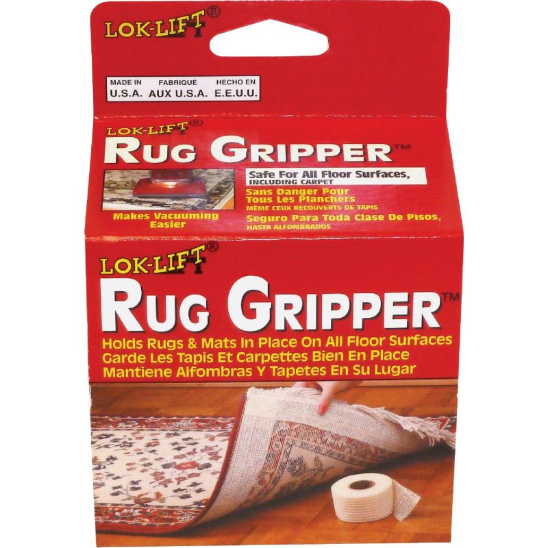 Lok-Lift Rug Gripper Nonslip Rug Gripper Tape 4&quot; X 25&#039;