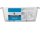 InterDesign Clarity Divided Cosmetic Storage Tray Clear