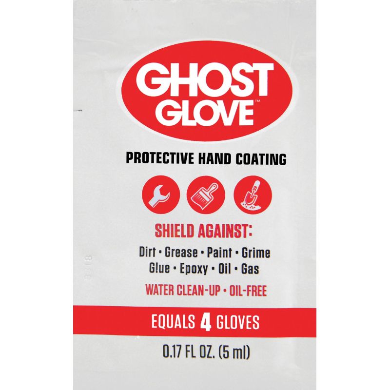 Ghost Glove Protective Hand Coating 0.17 Oz. - 4 Gloves (Pack of 60)