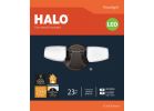 Halo Color Temperature Selectable LED Floodlight Fixture Bronze