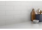 Emser Catch Ceramic Wall Tile Ice, Contemporary