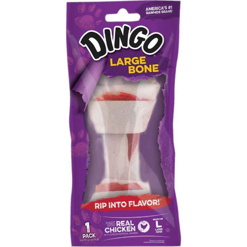 Dingo Knotted Rawhide Bone 3.5 Oz.