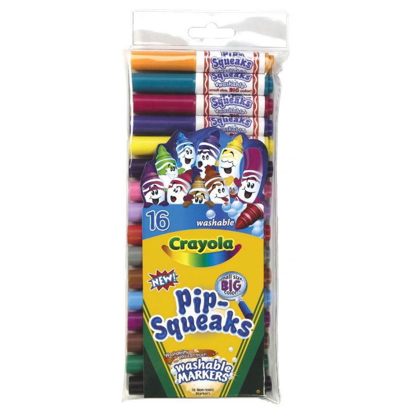 Crayola Pip-Squeaks Washable Markers Assorted