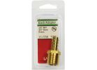 Lasco Brass Hose Barb X Male Pipe Thread Adapter 3/8&quot; MPT X 3/8&quot; Hose Barb