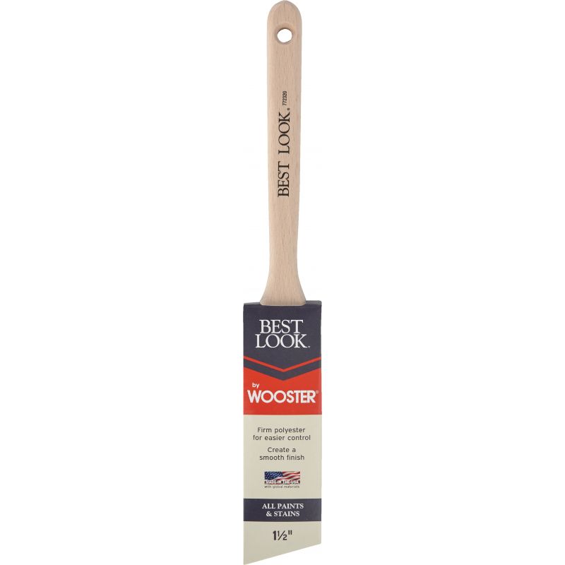 Best Look by Wooster Polyester Paint Brush - D4022-1 1/2
