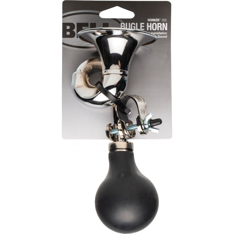 Bell Sports Bugle Bicycle Horn Chrome-Plated