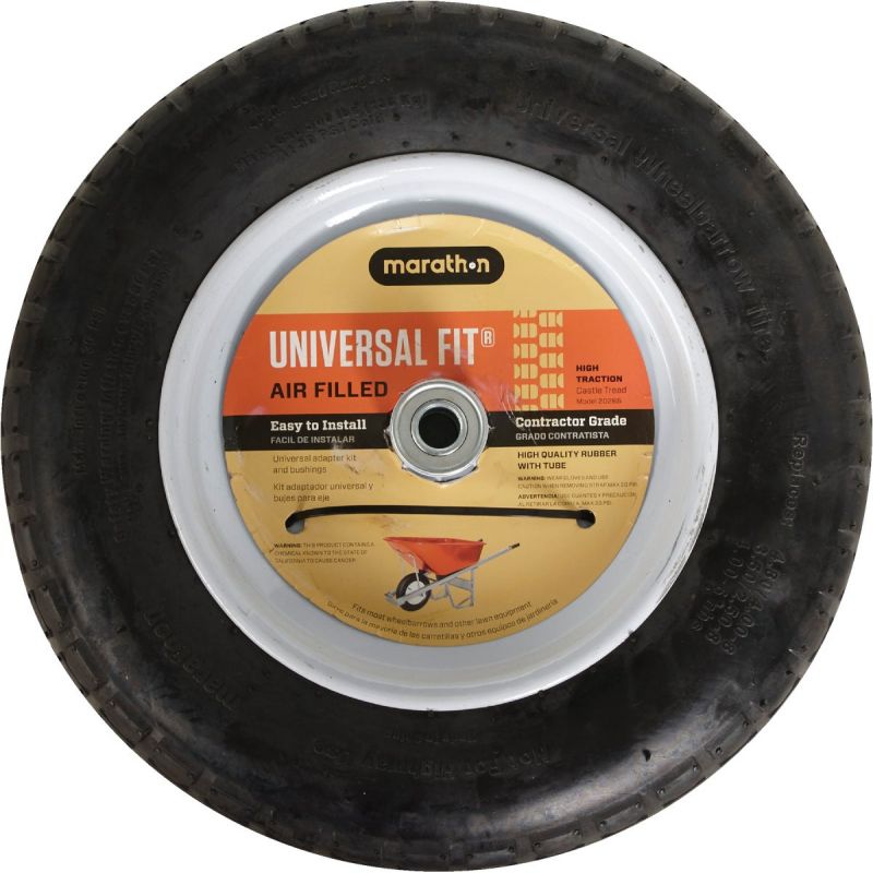 Marathon Universal Pneumatic Wheelbarrow Wheel