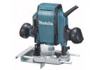 Makita RP0900K Plunge Router, 8 A, 1/4 in Collet, 27,000 rpm Load Speed, 1-3/8 in Max Stroke