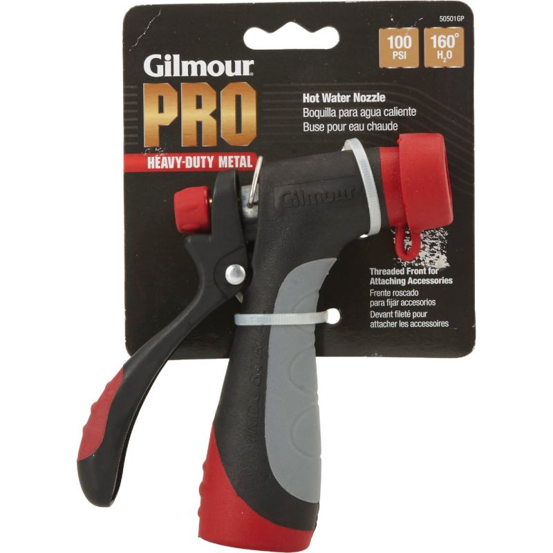 Gilmour Pro 160 Degree Hot Water Pistol Nozzle Red &amp; Black