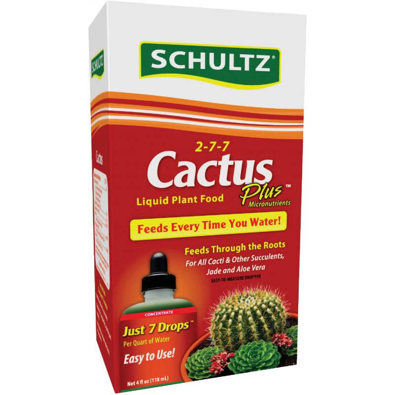 Schultz Cactus Plus Liquid Plant Food 4 Oz.